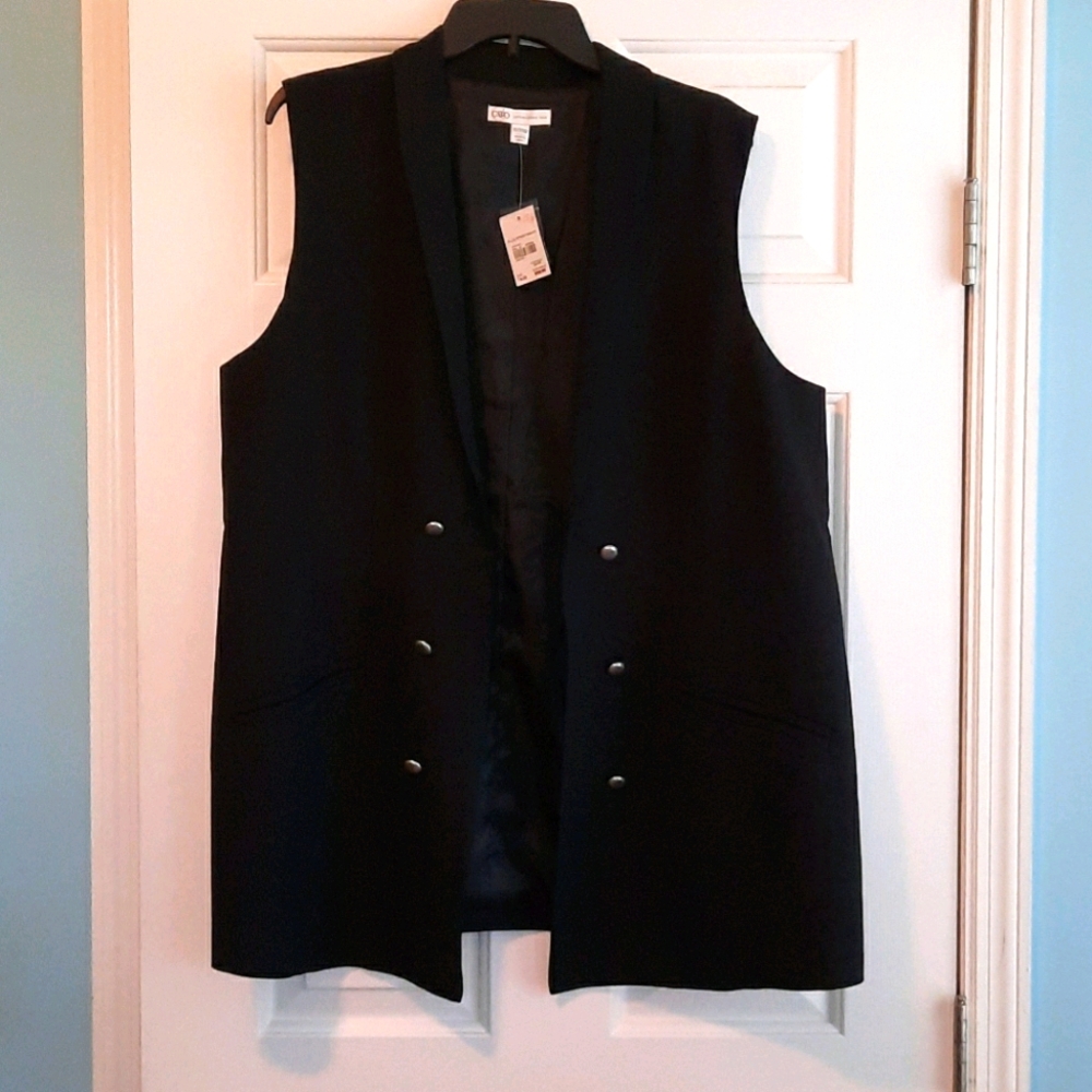 Long jacket vest